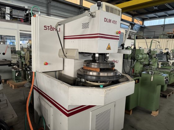 フラットラップ盤 ステーリ DLM-450型