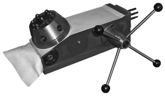 带十字轮 "Schaublin "的转塔滑道