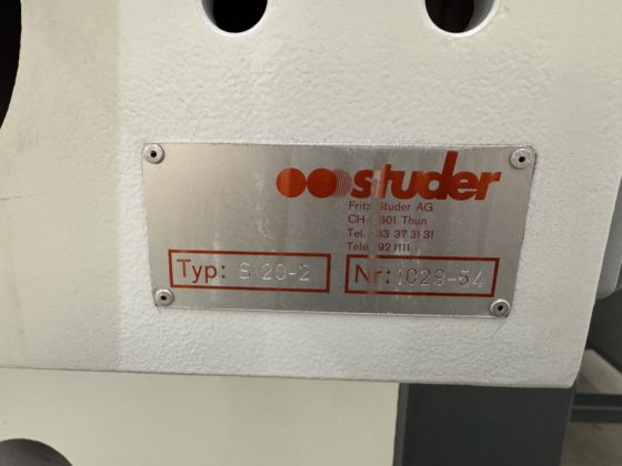 スタダーS-20 2 円筒研削盤