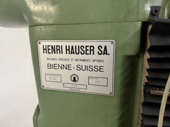 豪瑟 "2-SO 型坐标磨床