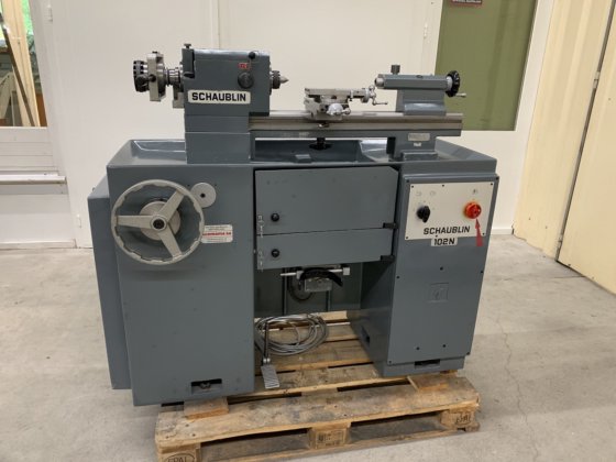 シャウブリン旋盤 102n-80 W-25