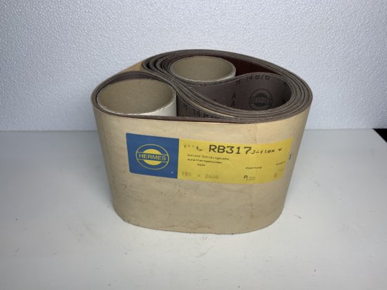 研磨ベルト "エルメス" タイプ RB317 150x2500