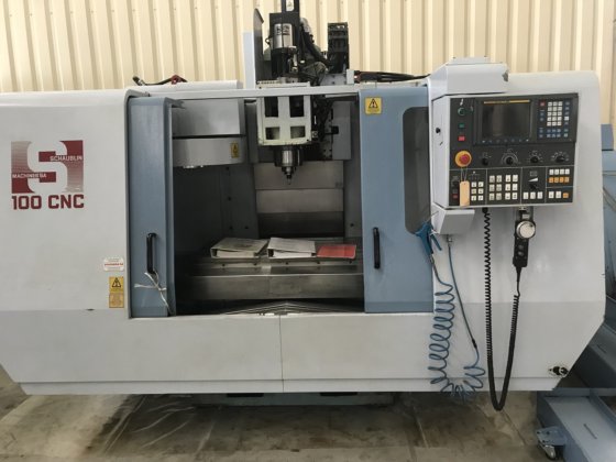 Schaublin" 100 型数控立式加工中心