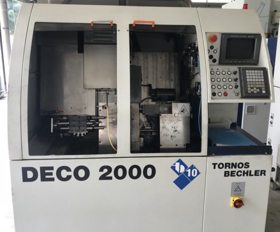 数控滑动头架自动车床 "tornos" deco 2000, cap.10