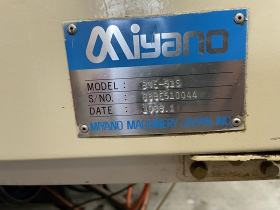 ミヤノCNC旋盤BNE51-S型