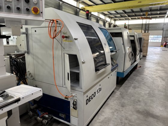 CNC AUTOMATIC LATHE “TORNOS” DECO