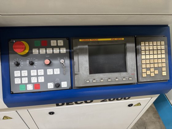 CNC AUTOMATIC LATHE “TORNOS” DECO