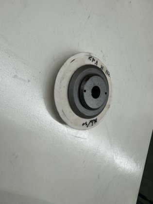 SCHLEIFSCHEIBENFLANSCH