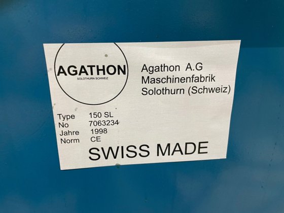 センタレス研削盤 アガソン タイプ150-SSL