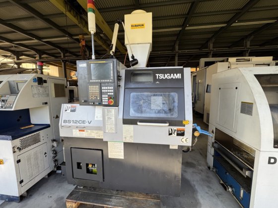 数控滑动头架车床 Tsugami BS12CE-V