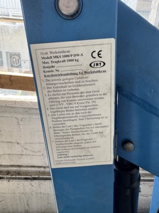 车间起重机 JHT 1000-DW 型