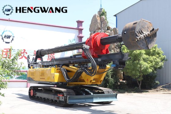 恒旺机锁连杆旋转钻机