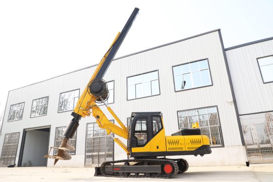 HengWang クローラーロータリーパイルドライバー