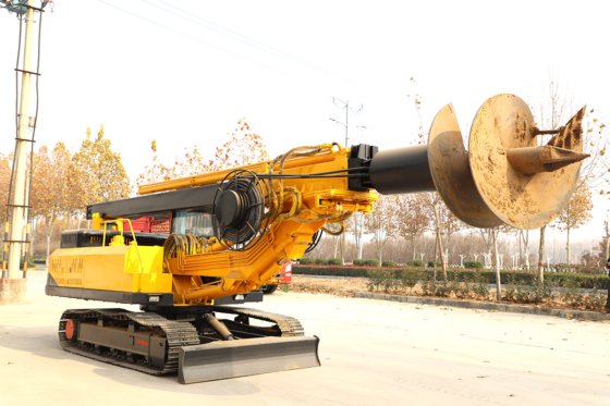 HengWang クローラーロータリーパイルドライバー