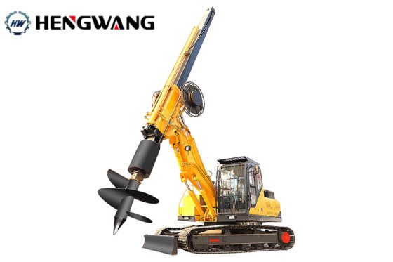 恒旺履带式旋挖桩机