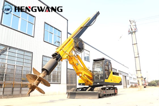 恒旺履带式旋挖桩机