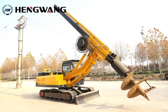 恒旺履带式旋挖桩机