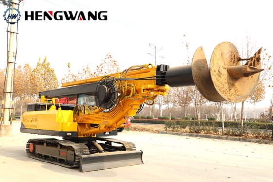 恒旺履带式旋挖桩机