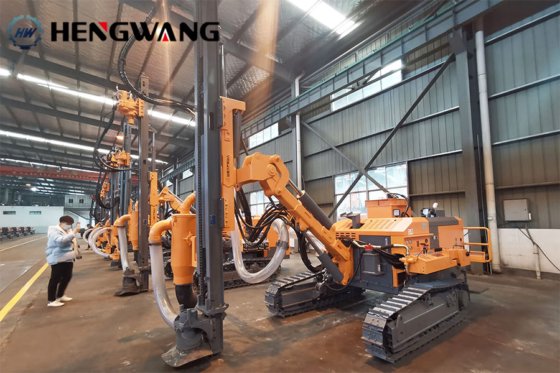 HengWang HW925はDTHの表面掘削装置を分けた