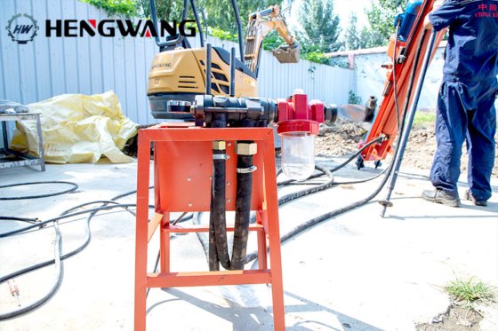 HengWang YQ の携帯用タイプ DTH の掘削装置