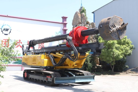 恒旺机锁连杆旋转钻机