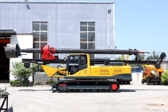 恒旺机锁连杆旋转钻机