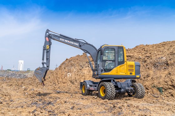 恒旺 HWL75S 轮式挖掘机