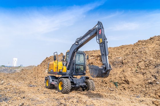 恒旺 HWL75S 轮式挖掘机