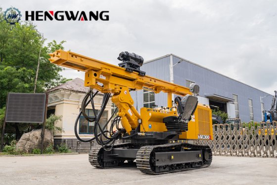 恒旺 HWL300R 太阳能打桩机