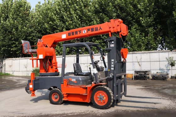 HengWang 4トンフォークリフトクレーン