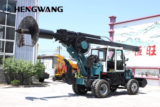 恒旺轮式旋挖桩机