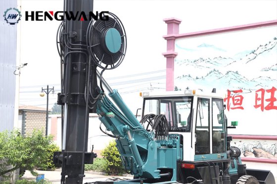 恒旺轮式旋挖桩机