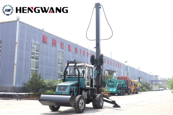 恒旺轮式旋挖桩机