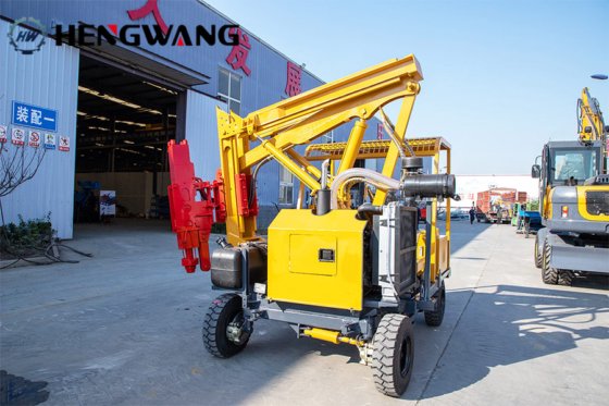 恒旺 HWH380D 护栏打桩机