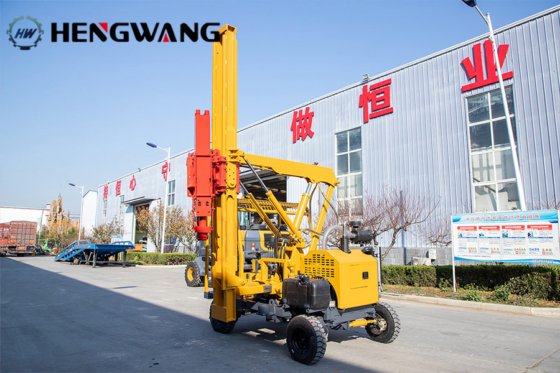 恒旺 HWH380D 护栏打桩机