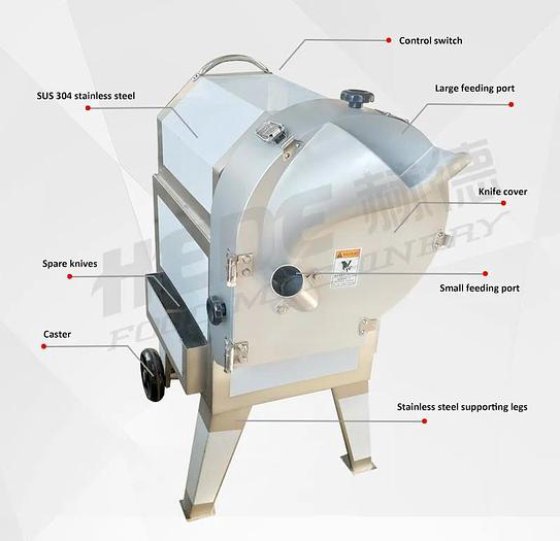 高品质工业蔬菜切片机螺旋皱纹锯齿形薯片切割机