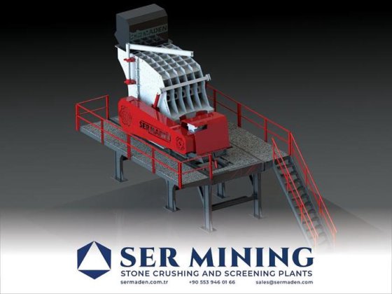 二次衝撃破砕機による多段破砕プロセス