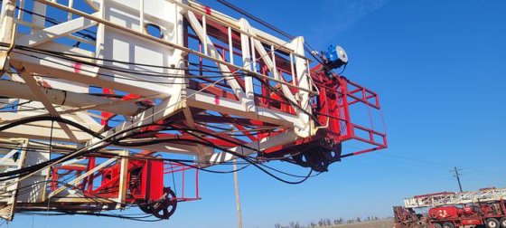2007 Cameron 550 Workover Rig in Oklahoma City, OK, USA