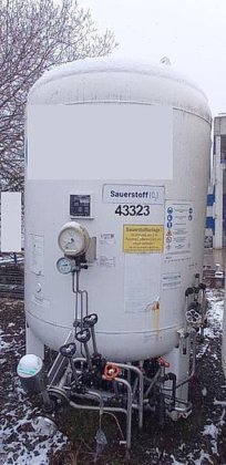 液氧LOX氩LAR氮LIN低温储罐LIN 1875L