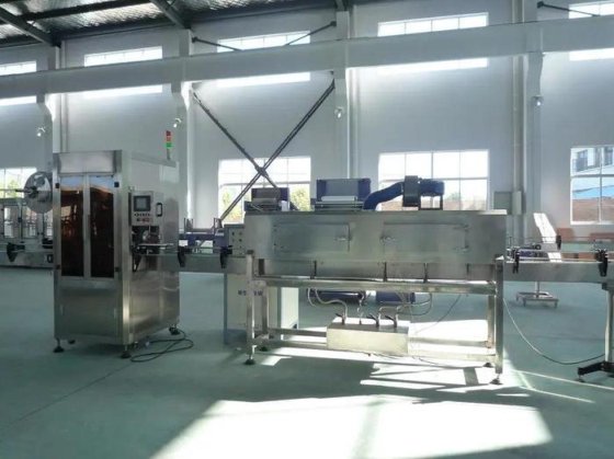 用于瓶子/杯子/铝罐的自动薄膜收缩套管贴标机