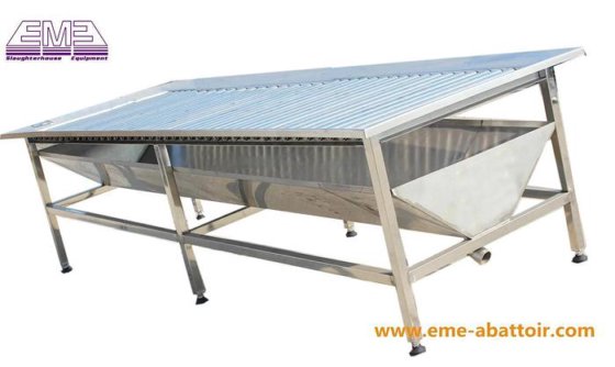 活羊/山羊收集和宰杀辊台 羊屠宰机械 清真山羊肉屠宰场设备