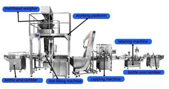 专业设计用于玻璃塑料瓶罐封口的双头伺服旋盖机