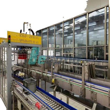 专业工业用全自动商用高效碳酸酒精饮料啤酒灌装封口机