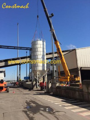 500 吨容量螺栓型水泥筒仓