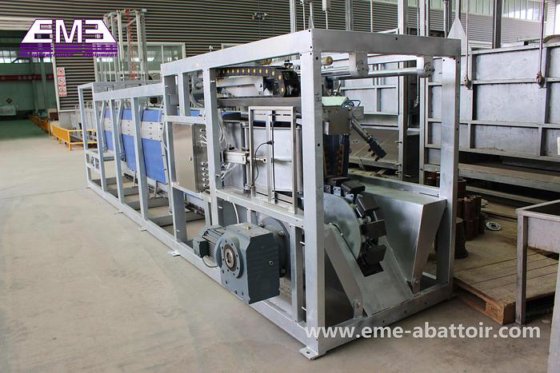 牲畜屠宰场设备 用于屠宰场肉类加工的三点式电动惊猪机