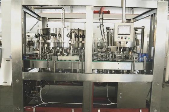 全自动橙色苏打水/啤酒/矿泉水/碳酸饮料罐灌装机