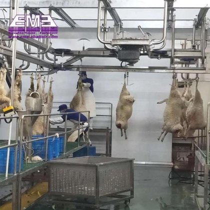 精彩购物 羊肉羊肉加工机械 同步预剥皮输送机（管轨、双轨、平轨