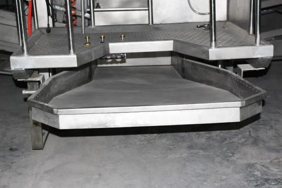 用于牛/羊/猪屠宰场机械的粘膜滑槽肉类加工机械屠宰设备