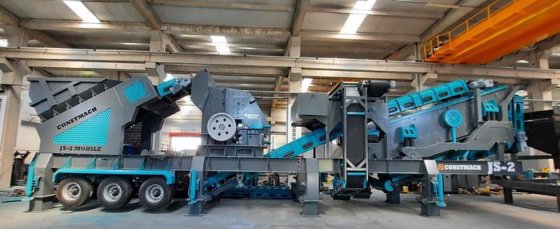 モバイルインパクトクラッシャープラント