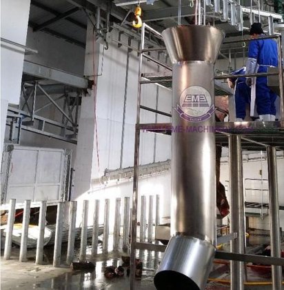 服务周到的牲畜加工肉牛屠宰机械工具 牛屠宰场屠宰设备输送轨道